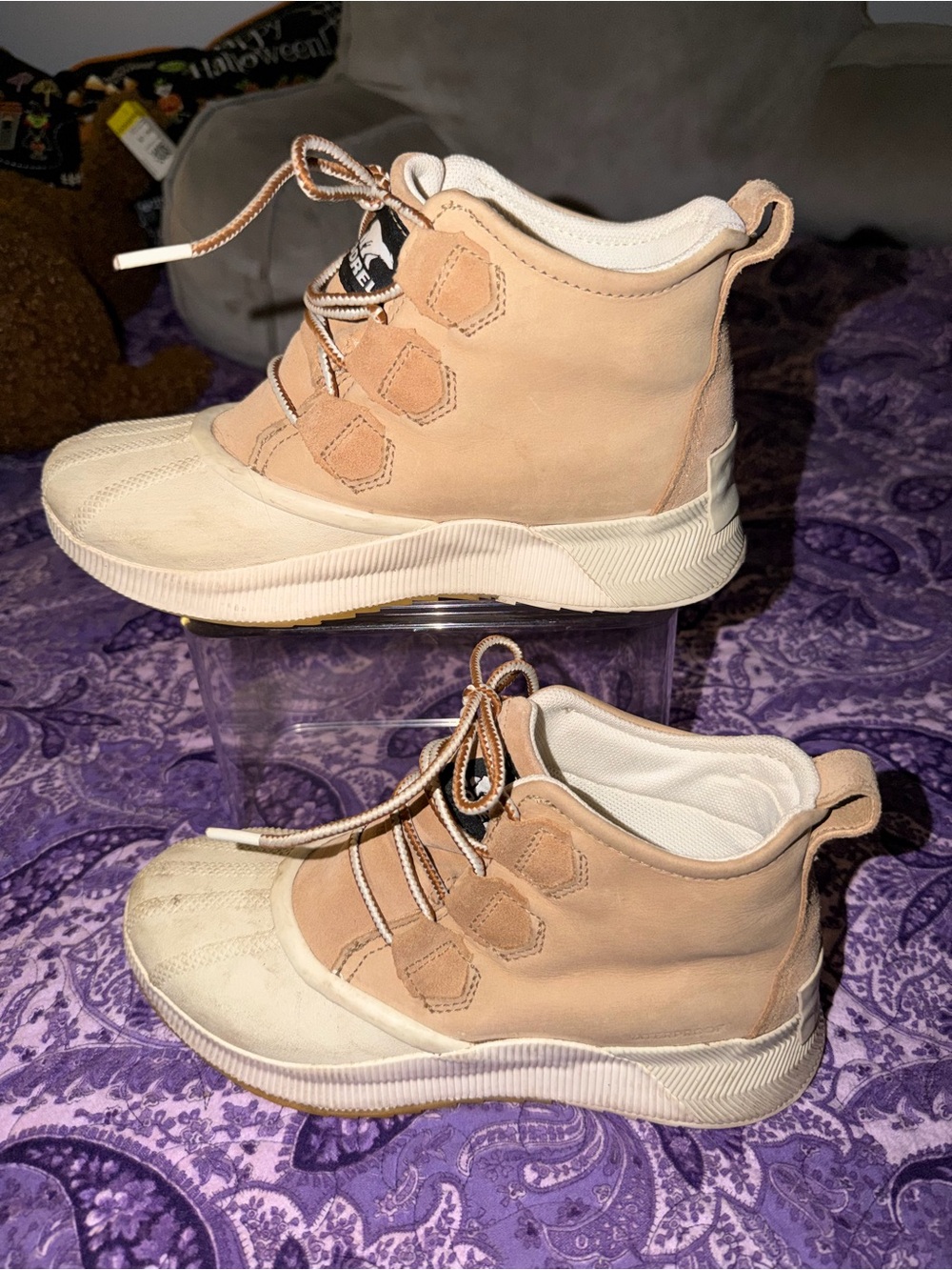 Sorel Out N About III Classic Women's Waterproof Boot Ceramic Honey Snow